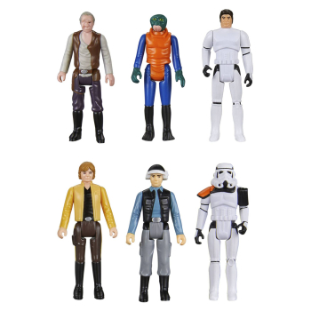 Star Wars Retro Collection 6er-Pack Episode IV (Hasbro 2025) | Kenner-Design